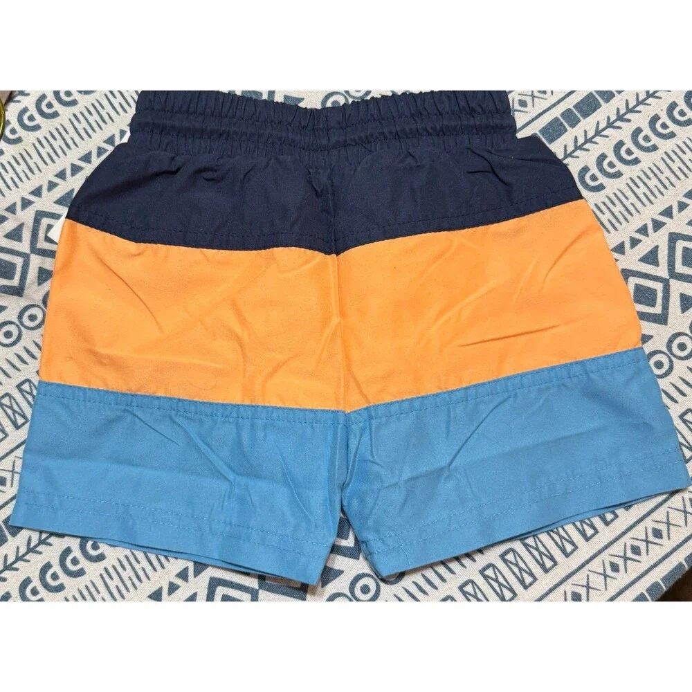 Toddler Boy’s Jumping Beans Swim Trunks w/ UPF 50 - Blue - Size 18 Months